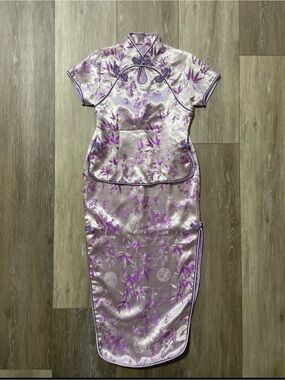 2 Pcs Sz S Chinese Dress